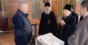 Знаковая встреча в Музее народной архитектуры и быта: как директор Сергей Иванович Усик и Владыка Вениамин объединяют усилия для сохранения культурного наследия