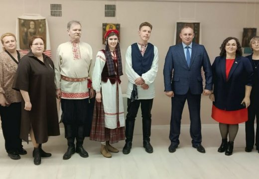 Адкрыццё выставы «Беларускія народныя іконы»